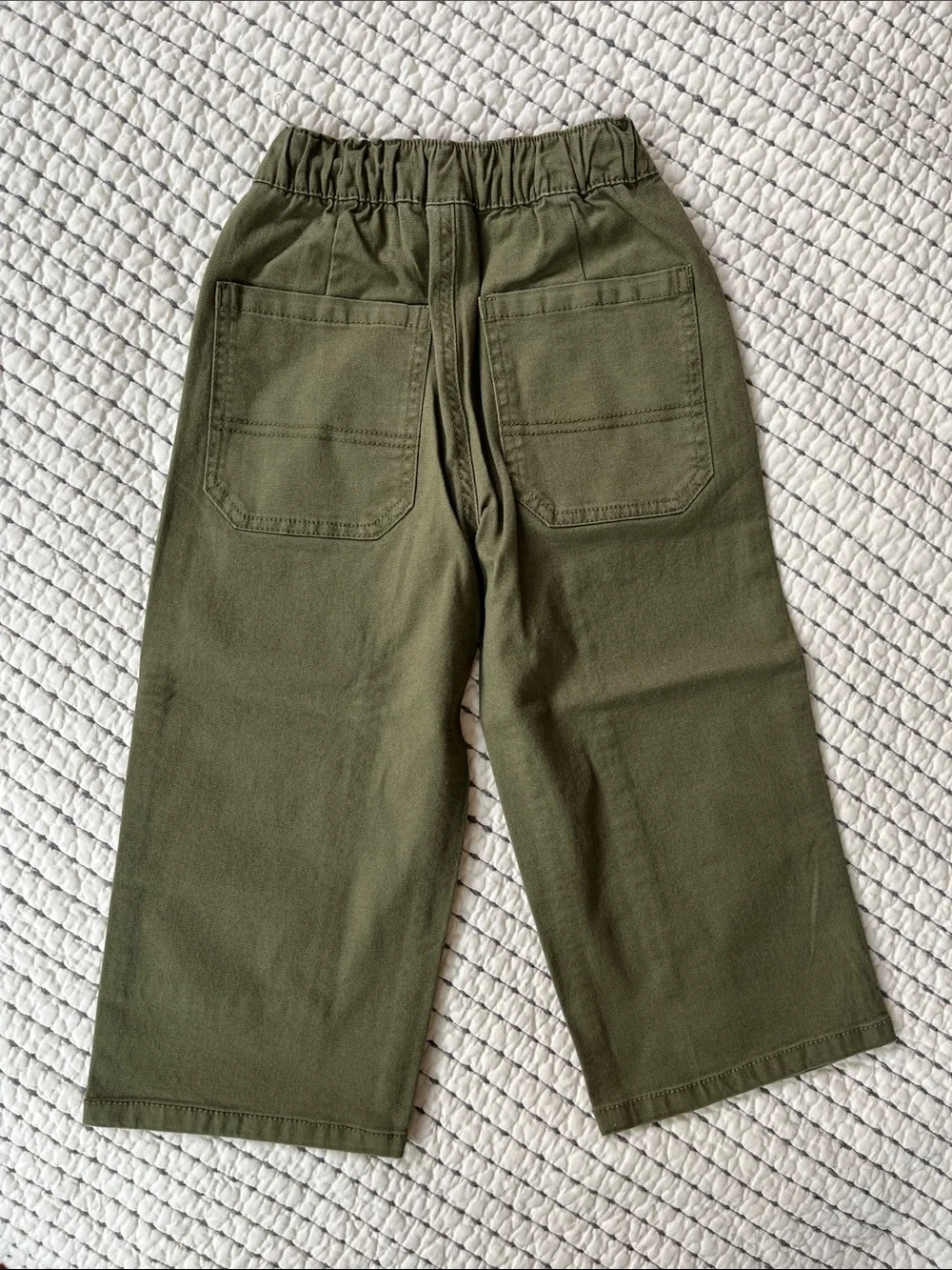 Hanna Andersson Loose Fit Canvas Carpenter Pants - NWOT